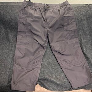 CQR men's lightweight ripstop pants in a grey.